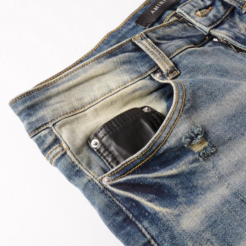 VELCEN Amiri Fashion Jeans  #882