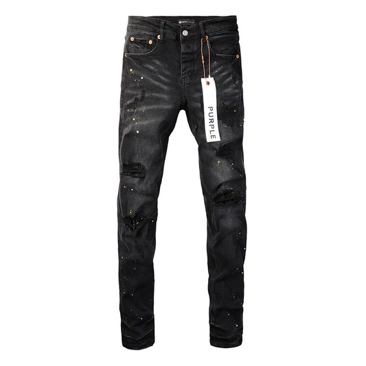 VELCEN Purple Brand Jeans #9045