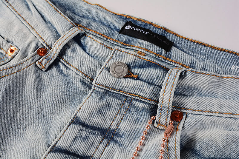 VELCEN Purple Brand Jeans #9048