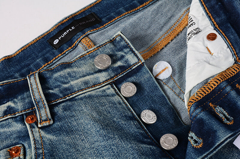 VELCEN Purple Brand Jeans #9013