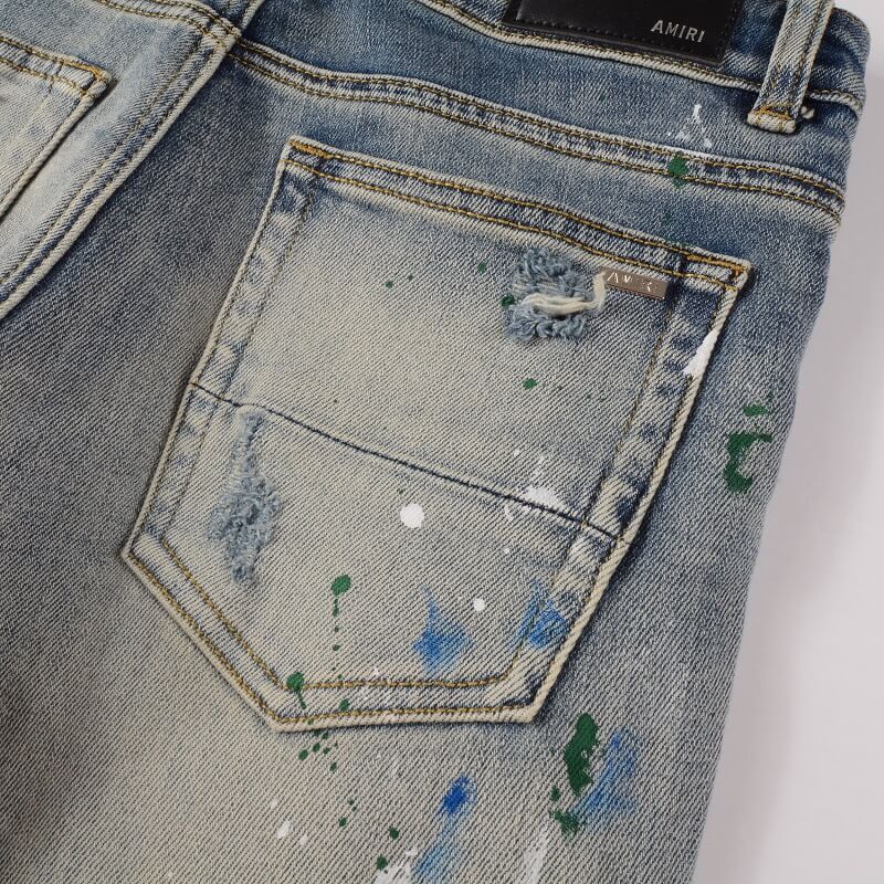 VELCEN Amiri Fashion Jeans  #883