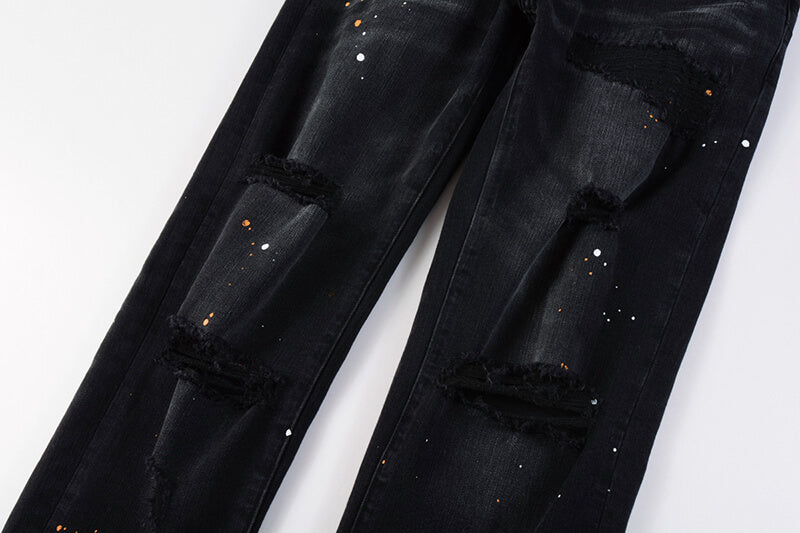 VELCEN Purple Brand Jeans #9045