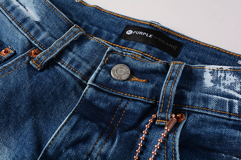 VELCEN Purple Brand Jeans #90511