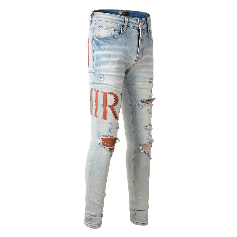 VELCEN Amiri Fashion Jeans  #840