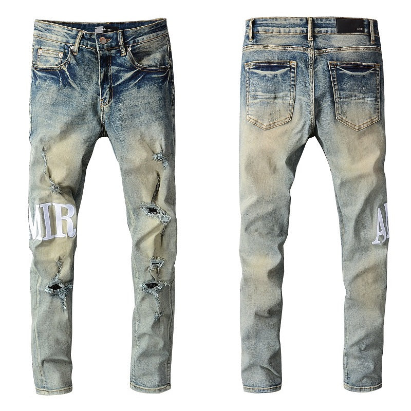 VELCEN Amiri Fashion Jeans #684