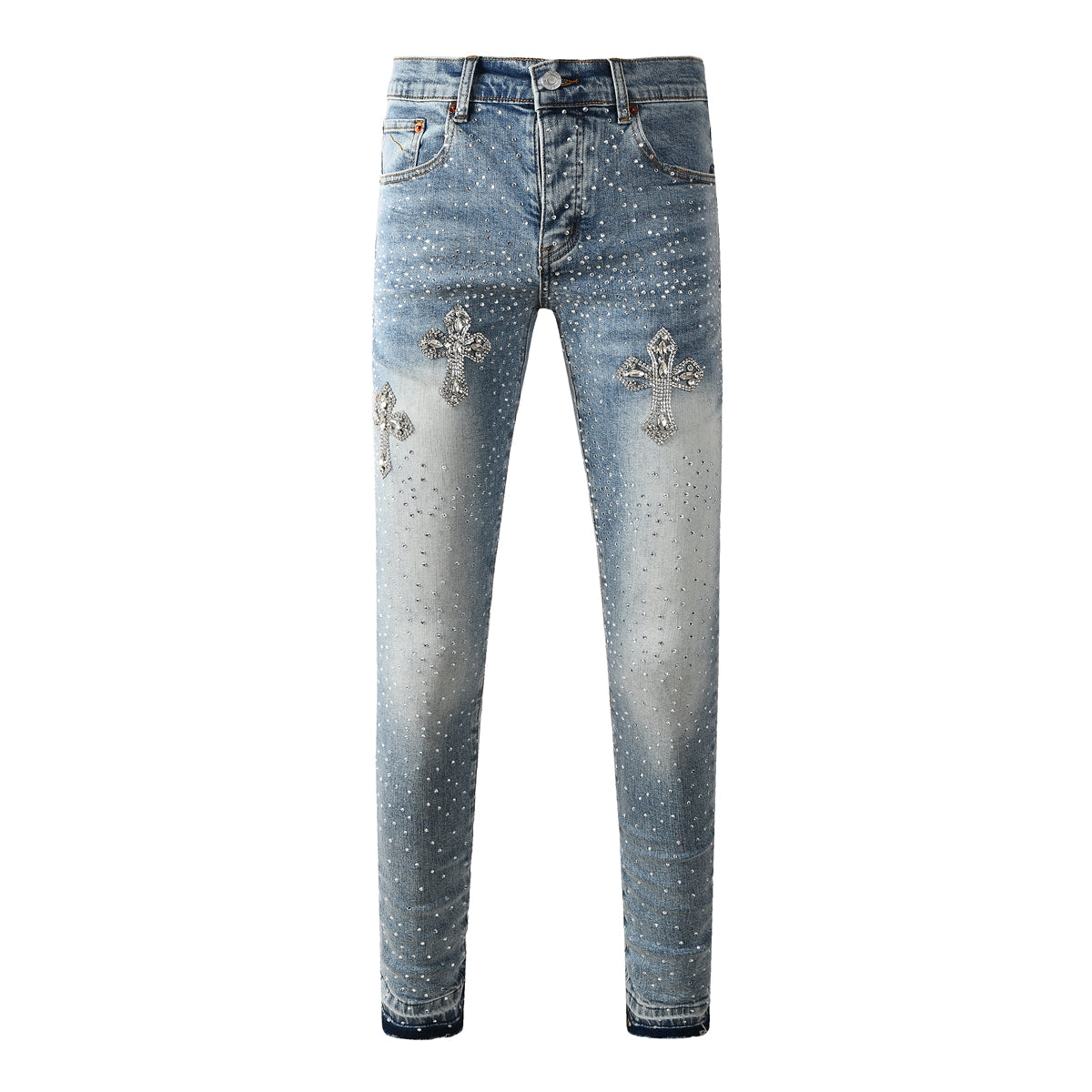 VELCEN Purple Brand Jeans #9132