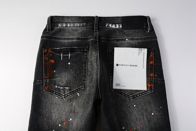 VELCEN Purple Brand Jeans #9018