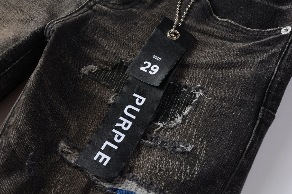 VELCEN Purple Brand Jeans #9080