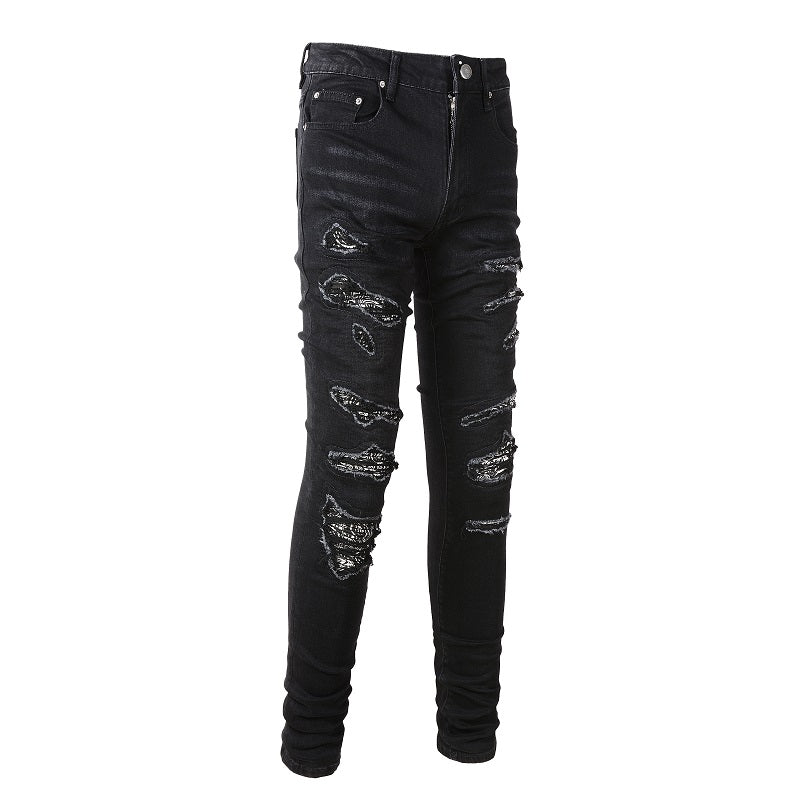 VELCEN Amiri Fashion Jeans #8669