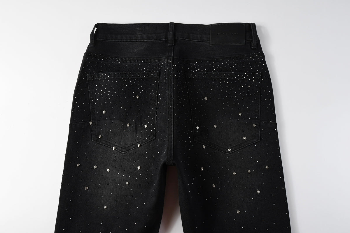 VELCEN Purple Brand Jeans #9130