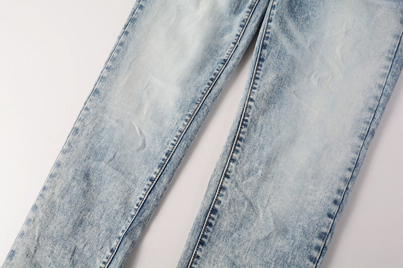 VELCEN Purple Brand Jeans #9053