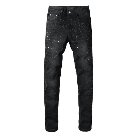VELCEN Purple Brand Jeans #9130