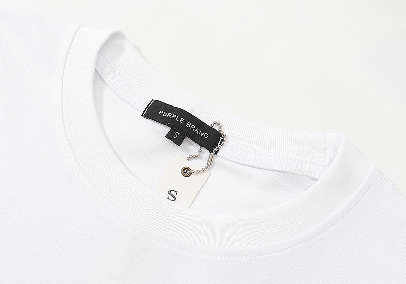 VELCEN Purple Brand Fashion T-Shirt