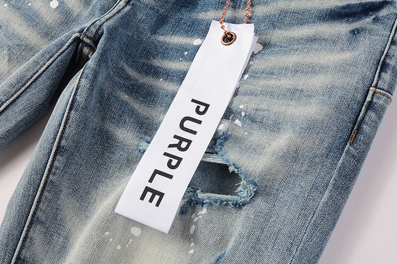 VELCEN Purple Brand Jeans #9003