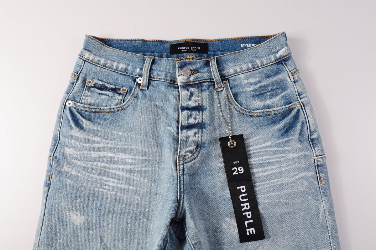 VELCEN Purple Brand Denim Shorts #5091