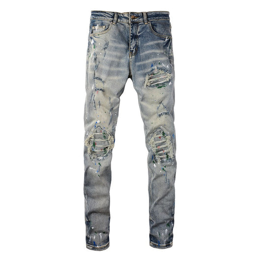 VELCEN Amiri Fashion Jeans  #883