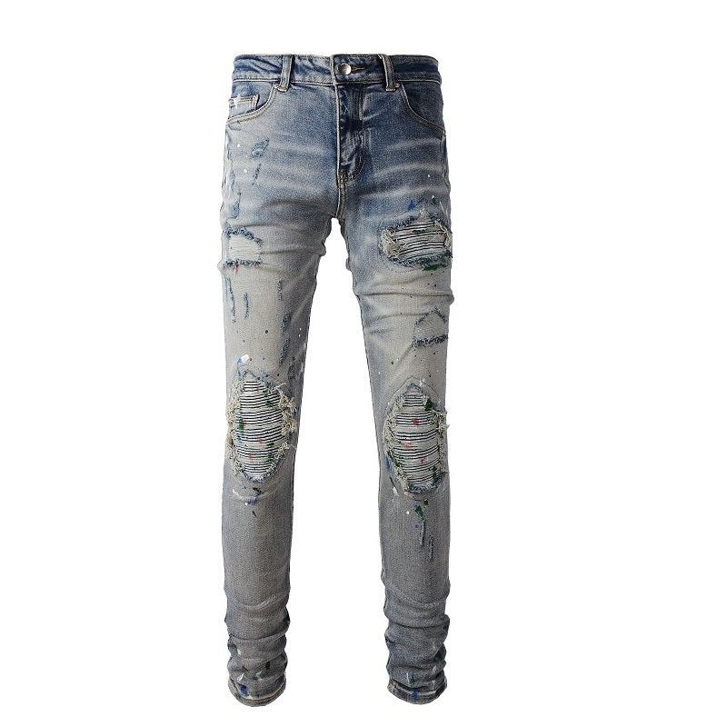 VELCEN Amiri Fashion Jeans  #883