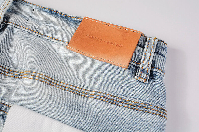 VELCEN Purple Brand Jeans #9048