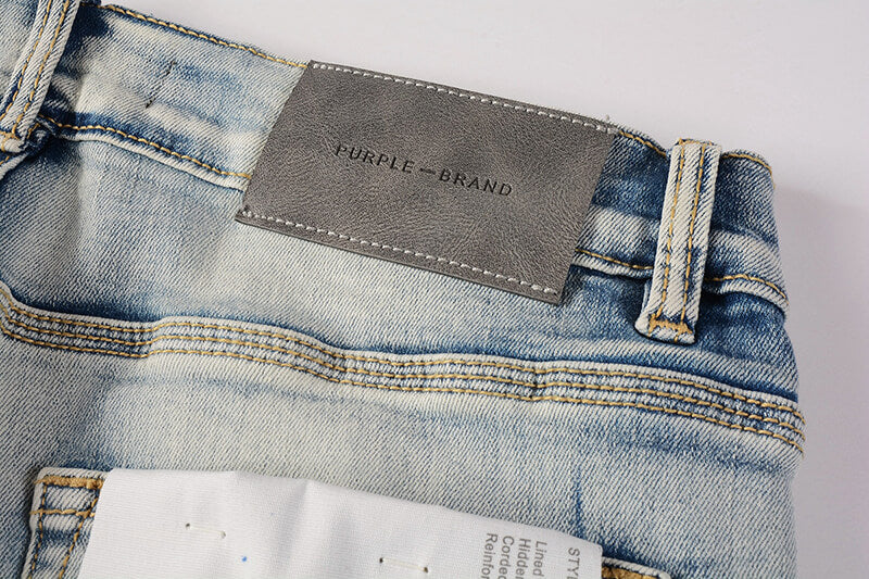 VELCEN Purple Brand Jeans #9050