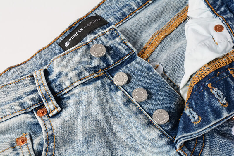 VELCEN Purple Brand Jeans #9053