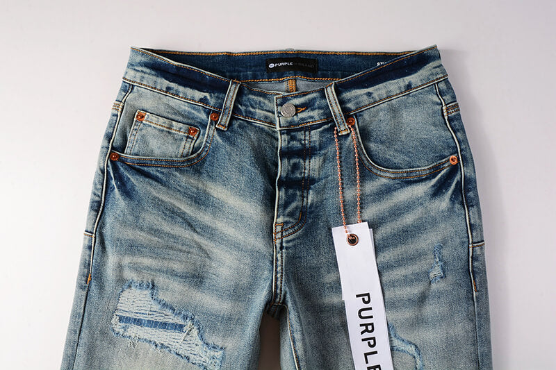 VELCEN Purple Brand Jeans #9013