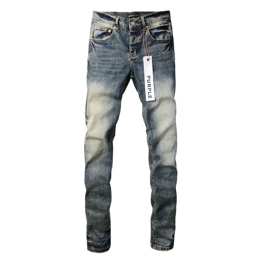 VELCEN Purple Brand Jeans #9042