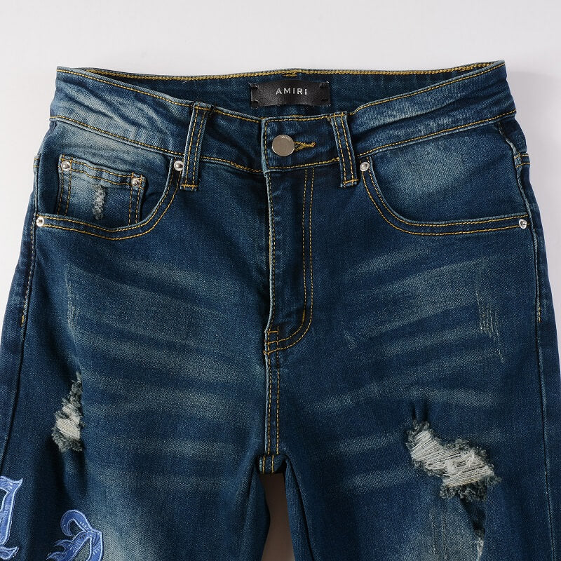 VELCEN Amiri Fashion Jeans  #838