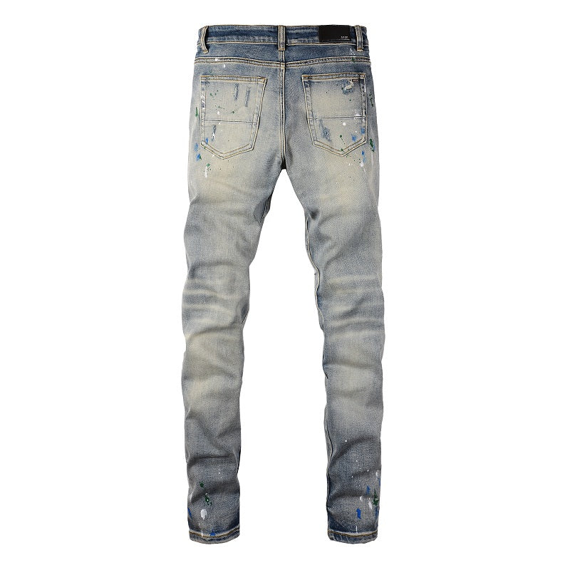 VELCEN Amiri Fashion Jeans  #883