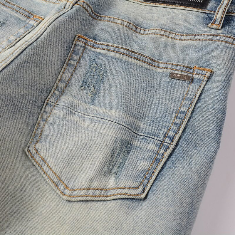 VELCEN Amiri Fashion Jeans  #839