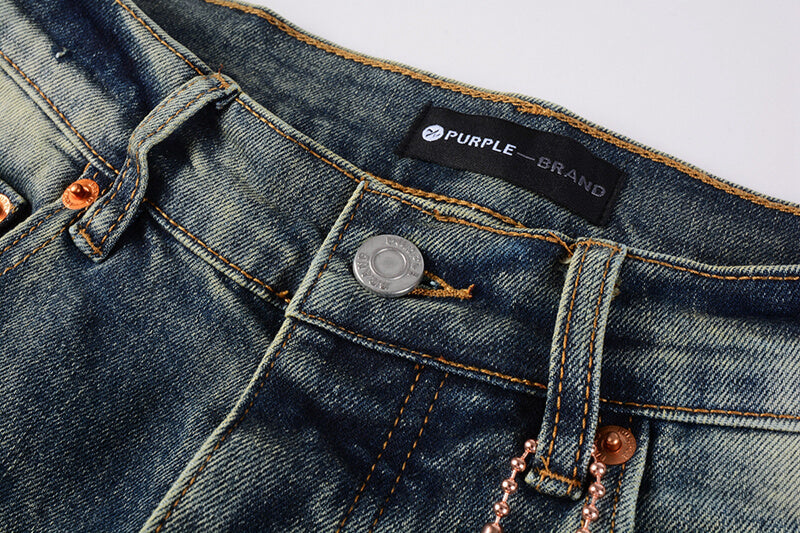 VELCEN Purple Brand Jeans #9042