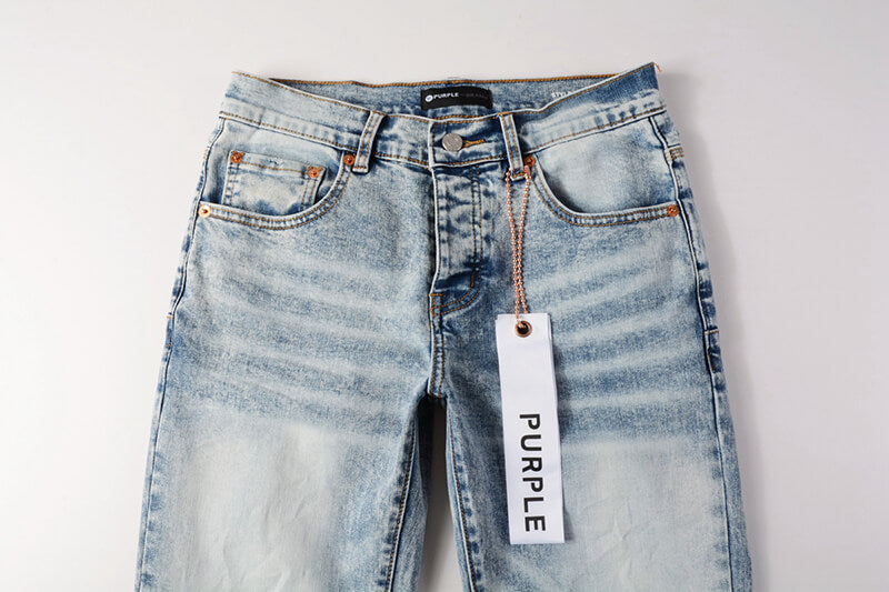 VELCEN Purple Brand Jeans #9053