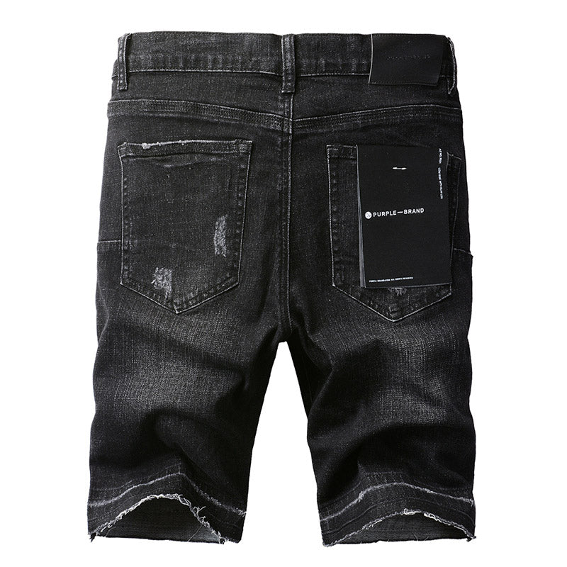 VELCEN Purple Brand Denim Shorts #5083
