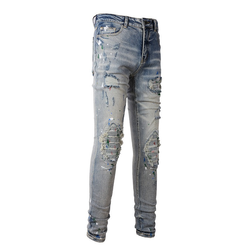 VELCEN Amiri Fashion Jeans  #883