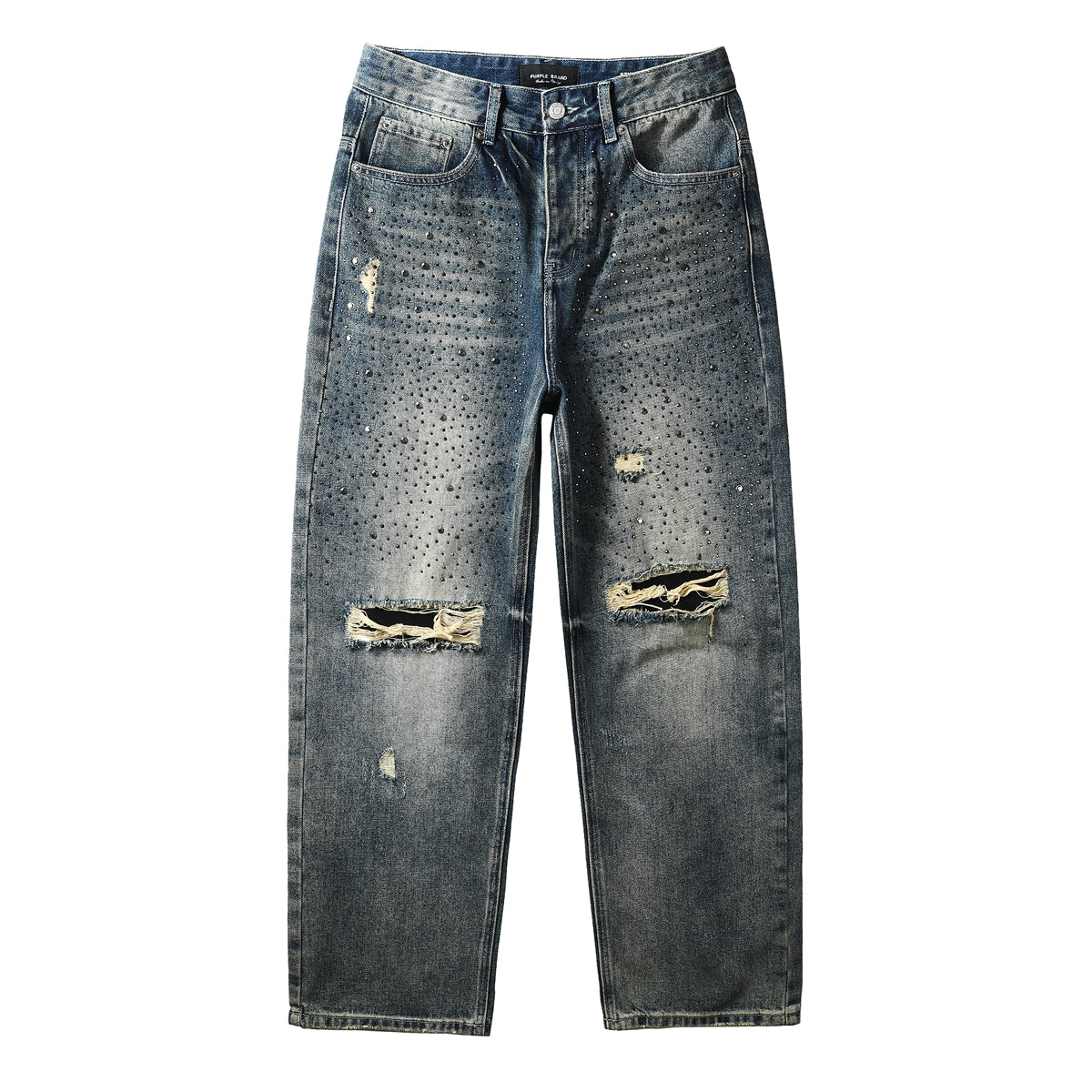 VELCEN Purple Brand Jeans #9131