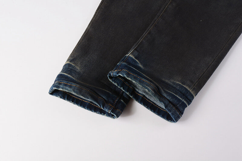 VELCEN Purple Brand Jeans #9036