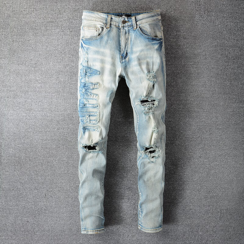 VELCEN Amiri Fashion Jeans #697
