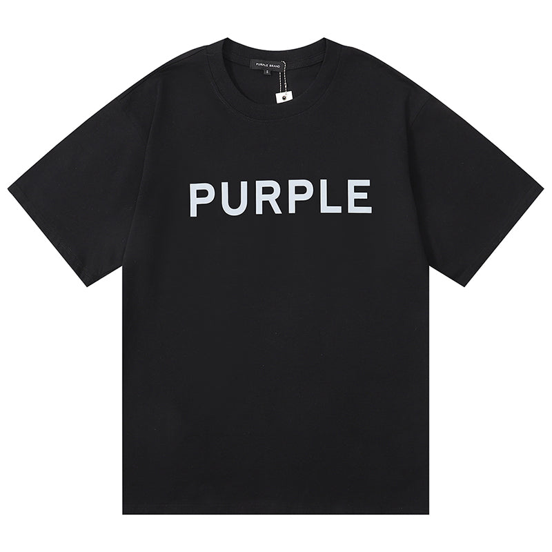 VELCEN Purple Brand Fashion T-Shirt