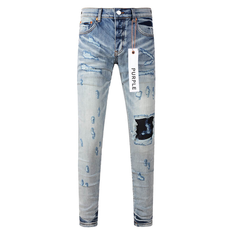 VELCEN Purple Brand Jeans #9038