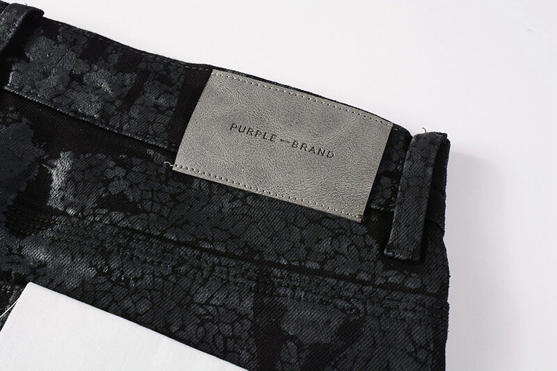 VELCEN Purple Brand Jeans #9026