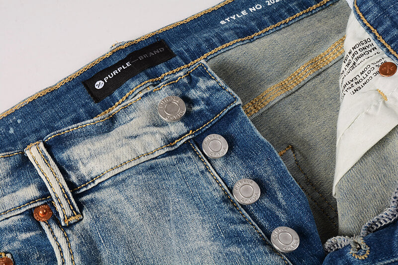 VELCEN Purple Brand Jeans #9050