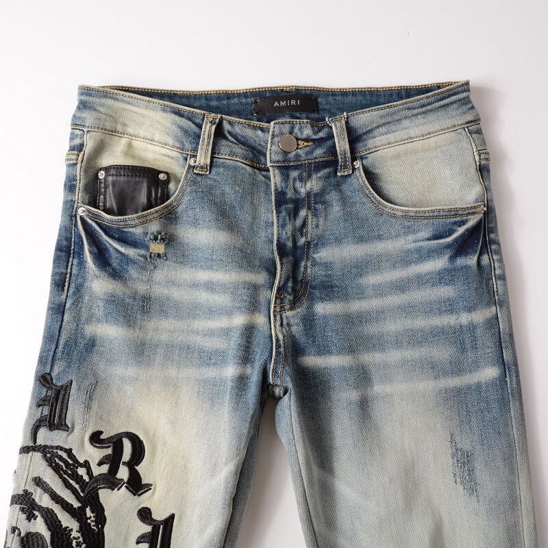 VELCEN Amiri Fashion Jeans  #882
