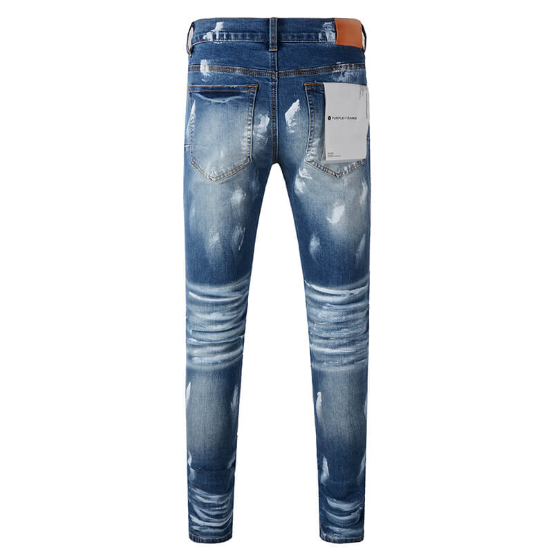 VELCEN Purple Brand Jeans #90511