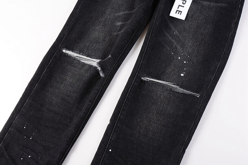 VELCEN Purple Brand Jeans #9035