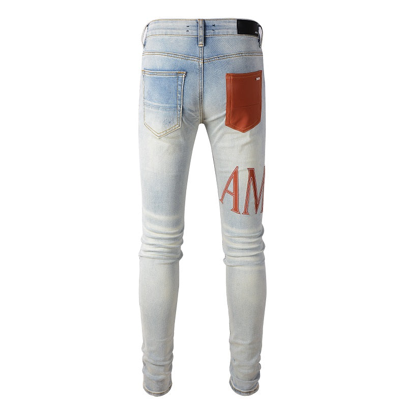VELCEN Amiri Fashion Jeans  #840