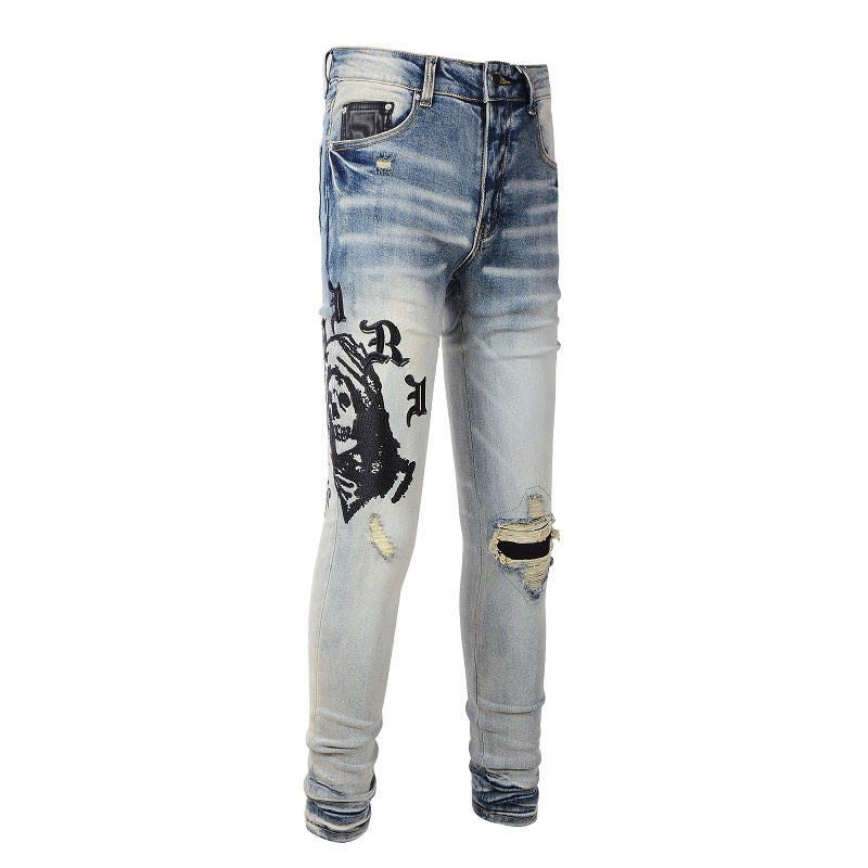 VELCEN Amiri Fashion Jeans  #882