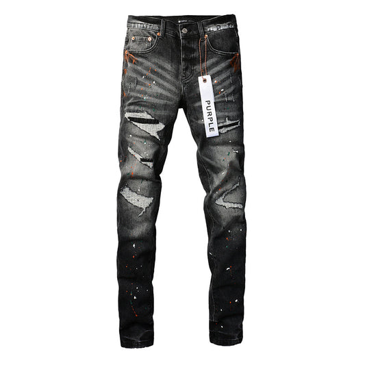 VELCEN Purple Brand Jeans #9018