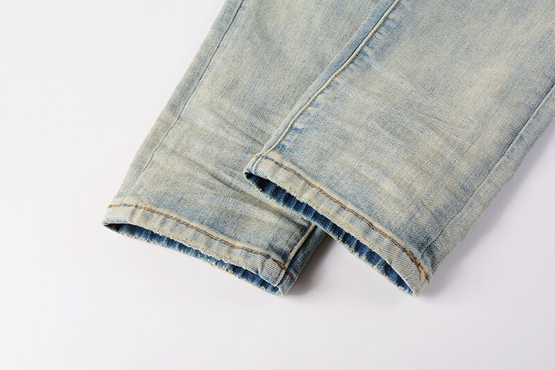 VELCEN Purple Brand Jeans #9007