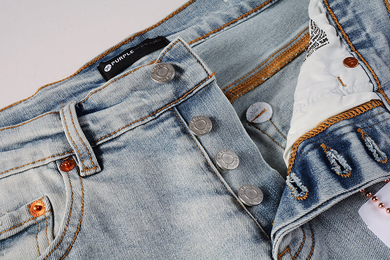 VELCEN Purple Brand Jeans #9048