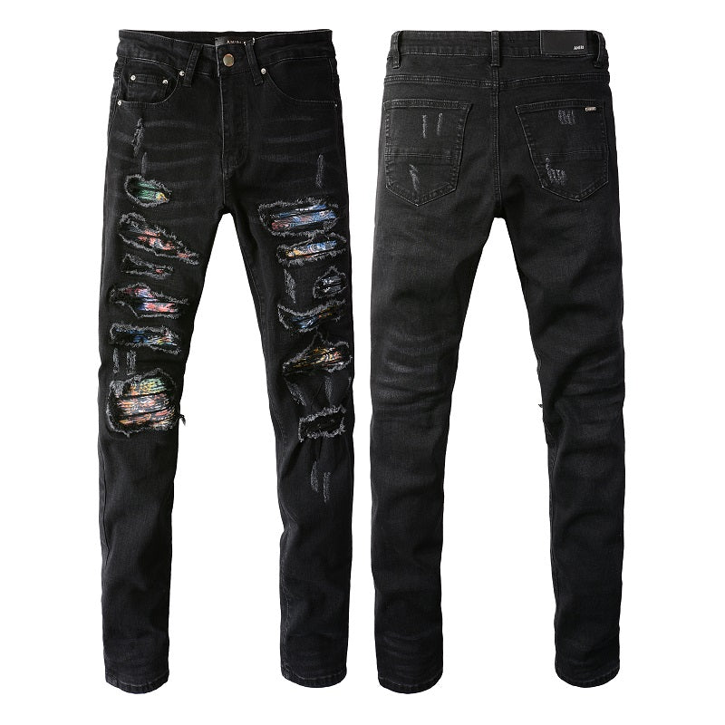 VELCEN Amiri Fashion Jeans  #875