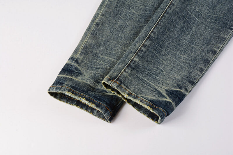 VELCEN Purple Brand Jeans #9042